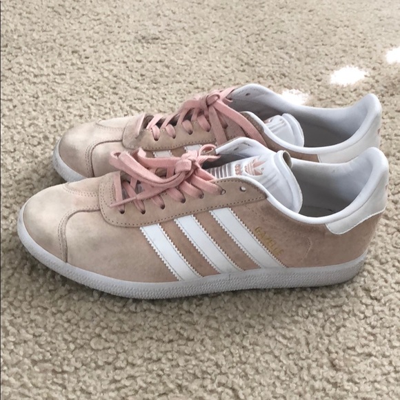 blush colored adidas